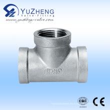 Fábrica de acero inoxidable Equal Tee en China